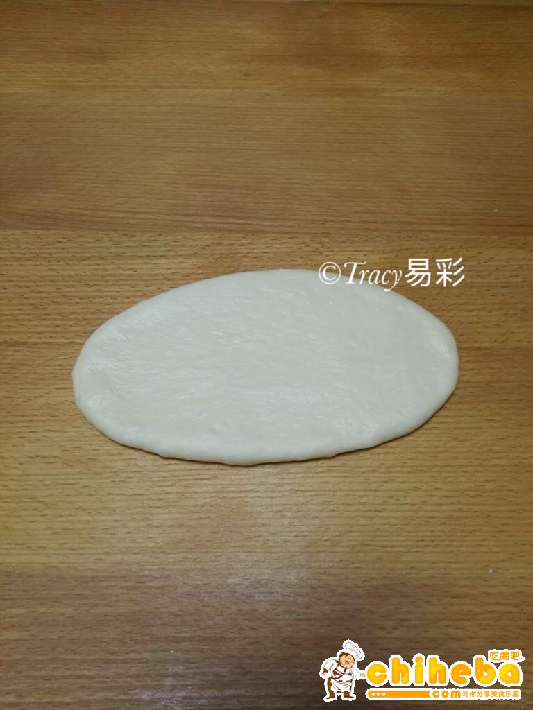 椰蓉叶子面包的做法 步骤6